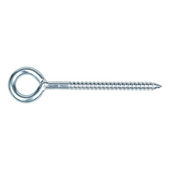 Eyelet screw, scaffold anchor