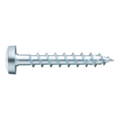 Chipboard screw, pan head