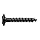 Chipboard screw, round head