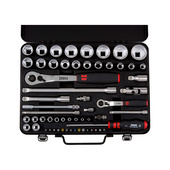 Socket wrench, hand assortment