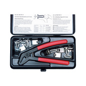 Fixing clamp pliers assortment/set