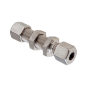 Bulkhead fitting stainless steel