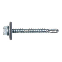 Drilling screw, hexagon head with sealing washer pias<SUP>®</SUP>