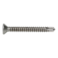 pias stainless steel A2 plain countersunk head AW