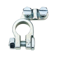 Battery terminal clamp