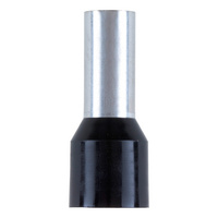 Wire end ferrule with plastic sleeve