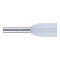 Wire end ferrule with plastic sleeve, DIN 46228