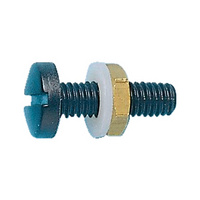 Number plate screw Plastic PA 6.6