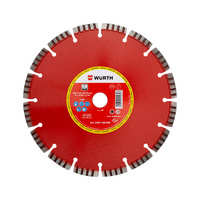 Segmented construction site diamond cutting disc