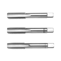 Hand tap set HSS, DIN 352 3 pieces