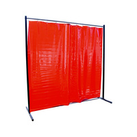 Portable welding protection wall