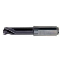 Solid carbide spot-weld drill bit with three cutting edges