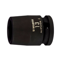 3/8 inch impact socket metric hexagonal short