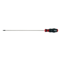 Screwdriver TX long with round shank