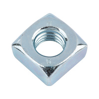 Square nut DIN 557, steel 5, zinc-plated, blue passivated (A2K)