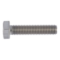 Hexagonal bolt with thread up to head for pressure container construction DIN EN ISO 4017, A4 stainless steel