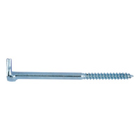 Screw hook with cross recess