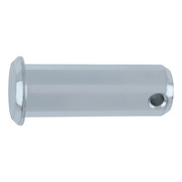 Stud with small head DIN 1434, steel, zinc-plated, blue passivated (A2K)