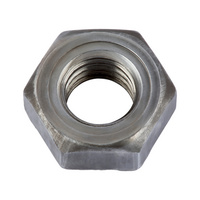 Hexagon weld nuts DIN 929, steel, plain