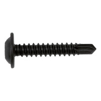 pias® drilling screw, round head with collar and H recessed head