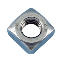 Square nut DIN 557, A2 stainless steel, plain