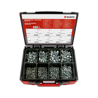 Hexagon nut, self-locking assortment