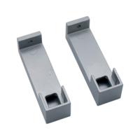 Support for aluminium wardrobe profile