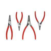 Circlip pliers set