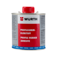 Profile rubber adhesive