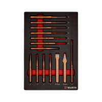 System assortment 4.4.1, drift punch and striking tool 14 pieces