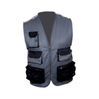 Professional work vest, multi-pocket