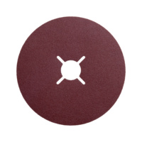 Synthetic corundum vulcanised fibre disc