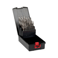 Twist drill bit assortment HSS DIN 338 SMART STEP, 25 pieces