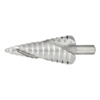 HSS stepped twist drill bit Performance, plain