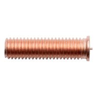 ISO 13918, copper-plated steel 4.8, shape PT