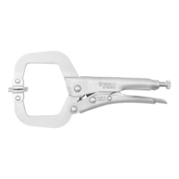 Clamping grip pliers, C type, parallel