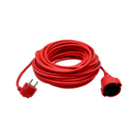 Extension Lead H05VV-F3G1.5mm2 cable With 1 outlet