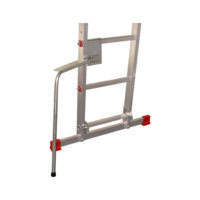 Support step for platform ladder