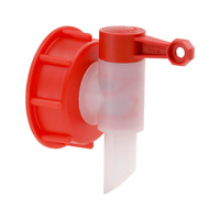 Plastic tap DN 60 connection