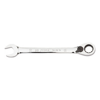 Ratchet combi wrench, metric with reverse lever