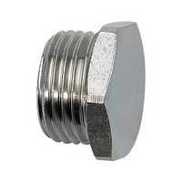 End cap hexagon socket cylindrical male thread