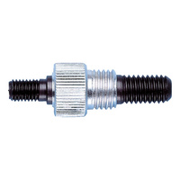 Threaded mandrel rivet nut, small countersunk head