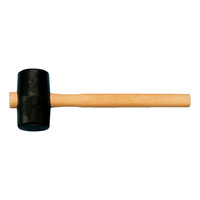 Rubber hammer, shape A DIN 5128