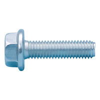 Hexagonal bolt with flange