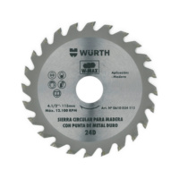 Circular saw blade, wood