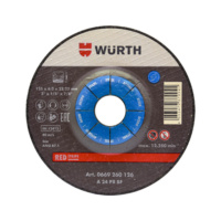 Grinding wheel disc for steel