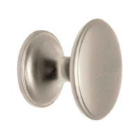 Knob castiron satin nickel