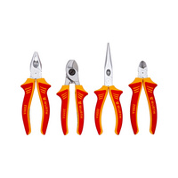 VDE pliers assortment, IEC 60900 4 pieces