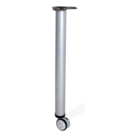 Table Leg with Castor Furniture Leg