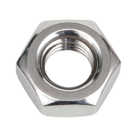 Écrou hexagonal à pas fin DIN 934 inox A2 brut - MU-6KT-DIN934-A2-SW10-M6X0,75